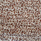 Pasmina de moda, 100% viscosa, 160 cm x 50 cm, MARRÓN LEOPARDO