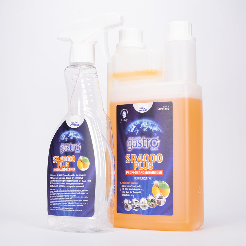 1l (= 300 litros) Concentrado Antiséptico + un spray dosificador de REGALO