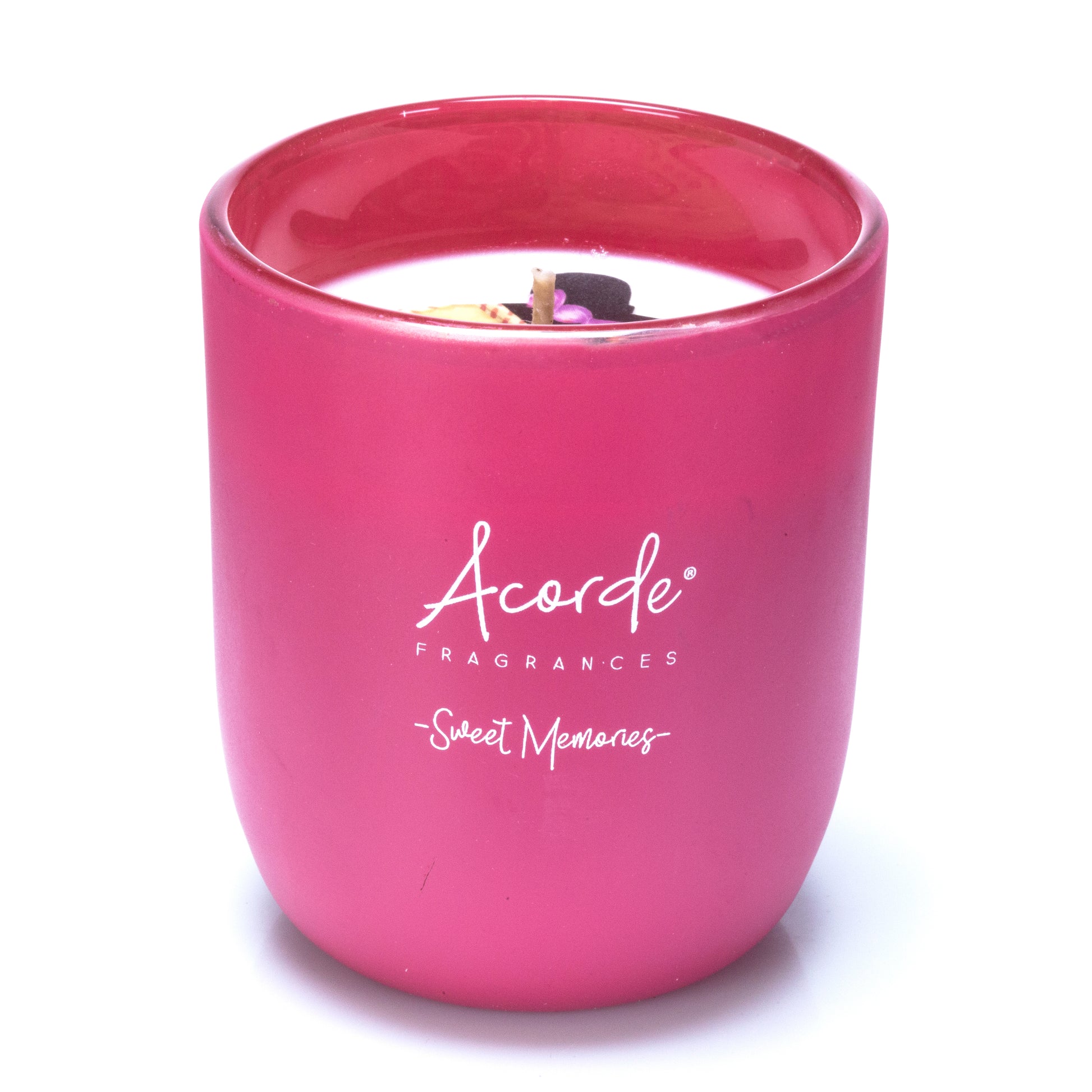 Candle Sweet Memories Glass Pink (7 x 8 x 7 cm) 2 