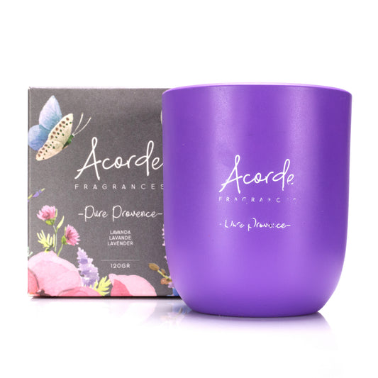 Scented Candle Lavendar Purple