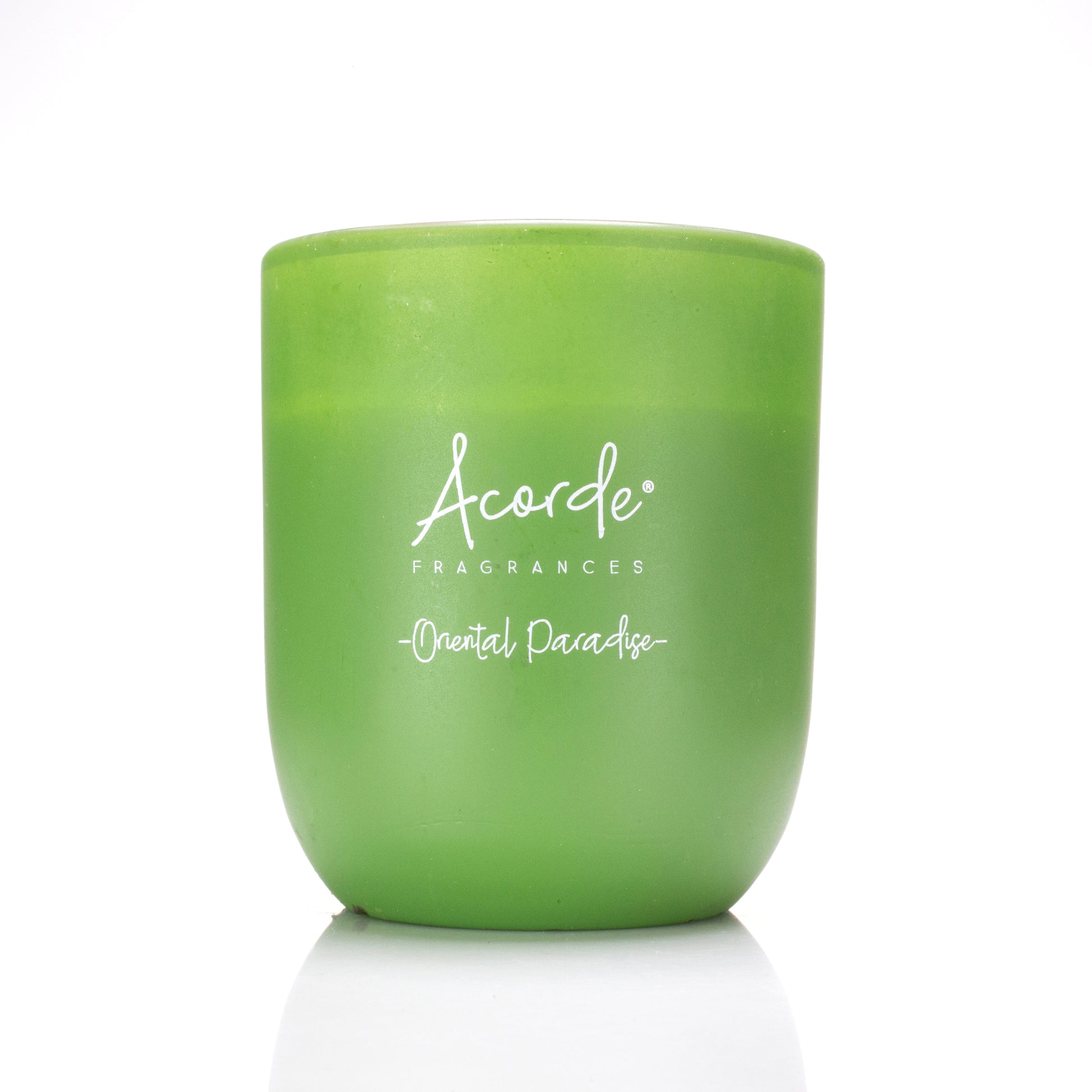 Candle Glass Green (7 x 8 x 7 cm) 3 