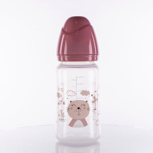 Biberén para bebé 240 ml, color: rosa