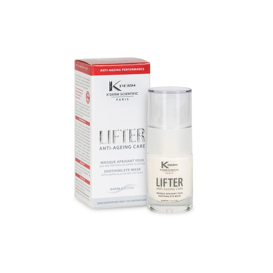 K'Derm Lifter Eyemask - Mascarilla para ojos, antiarrugas y calmante, 15 ml