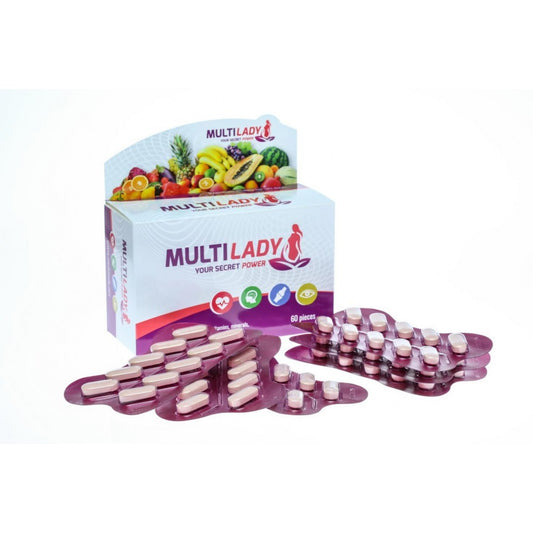MultiLady - Impulsor de la inmunidad premium con multivitaminas