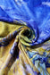 Bufanda-Mantón de algodón, 70 cm x 180 cm, Van Gogh - Pajares