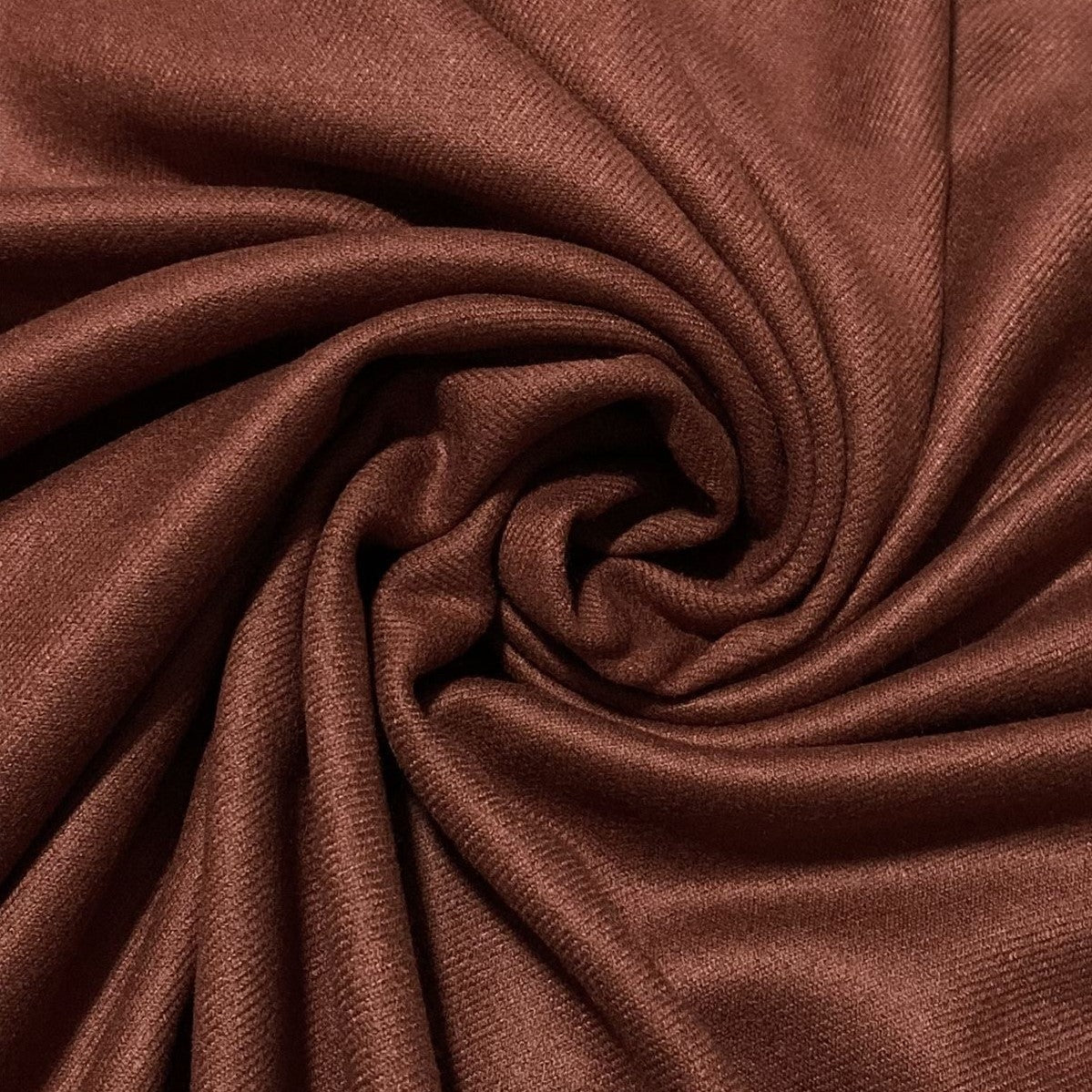 Bufanda cachemira 100% Pashmina auténtica, 70 cm x 170 cm, Chocolate 3 