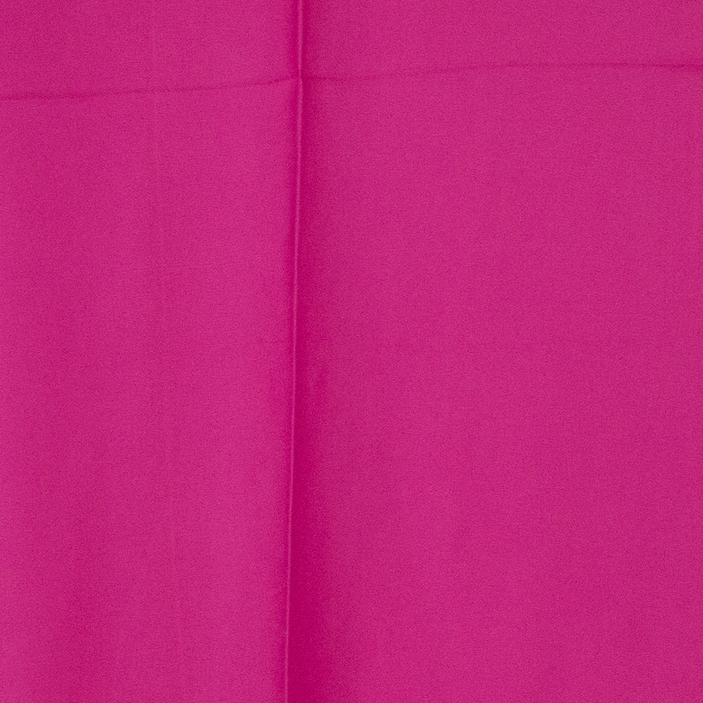 Pañuelo 100% Seda, 90 cm x 180 cm, Liso Rosa Fucsia