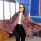Bufanda de cachemira 100% pashmina auténtica, 70 cm x 180 cm, multicolor negro