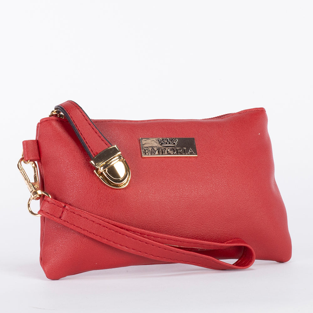 Colección Emporia de invierno 2023 - JˆAdore . Set de 4 piezas de bolsos, rojo