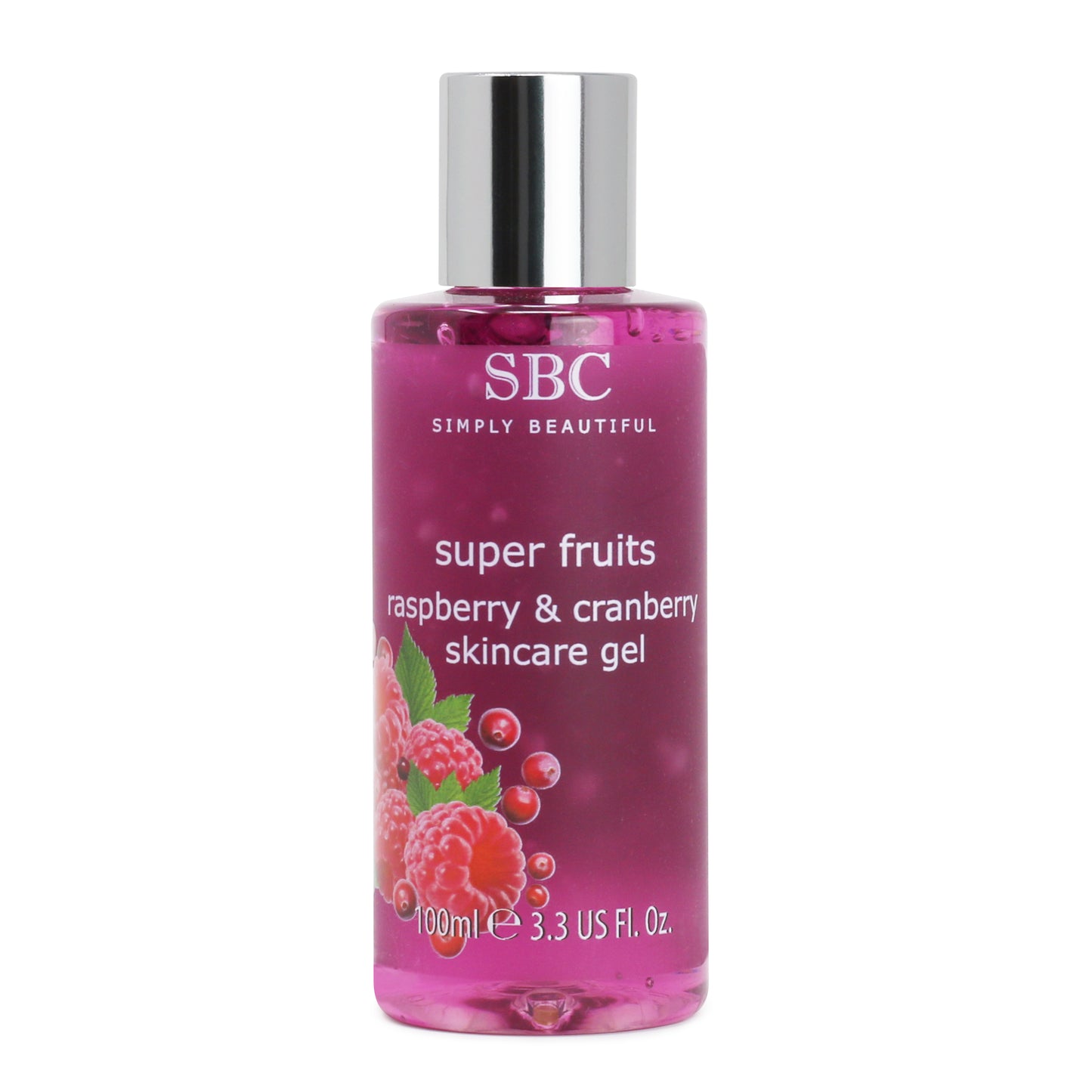 Superfruits Gel hidratante antiedad para el cuidado de la piel para rostro y cuerpo, 100 ml