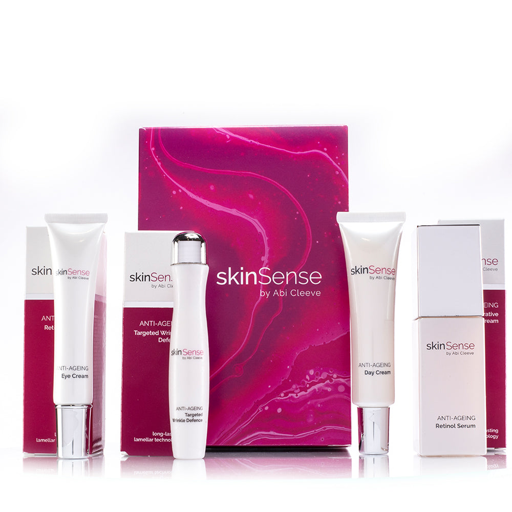 Colección de 4 piezas de tratamiento antiedad SkinSense