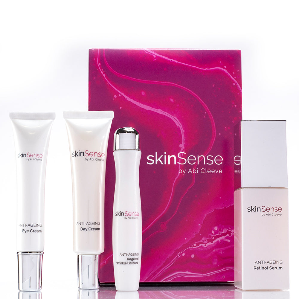 Colección de 4 piezas de tratamiento antiedad SkinSense