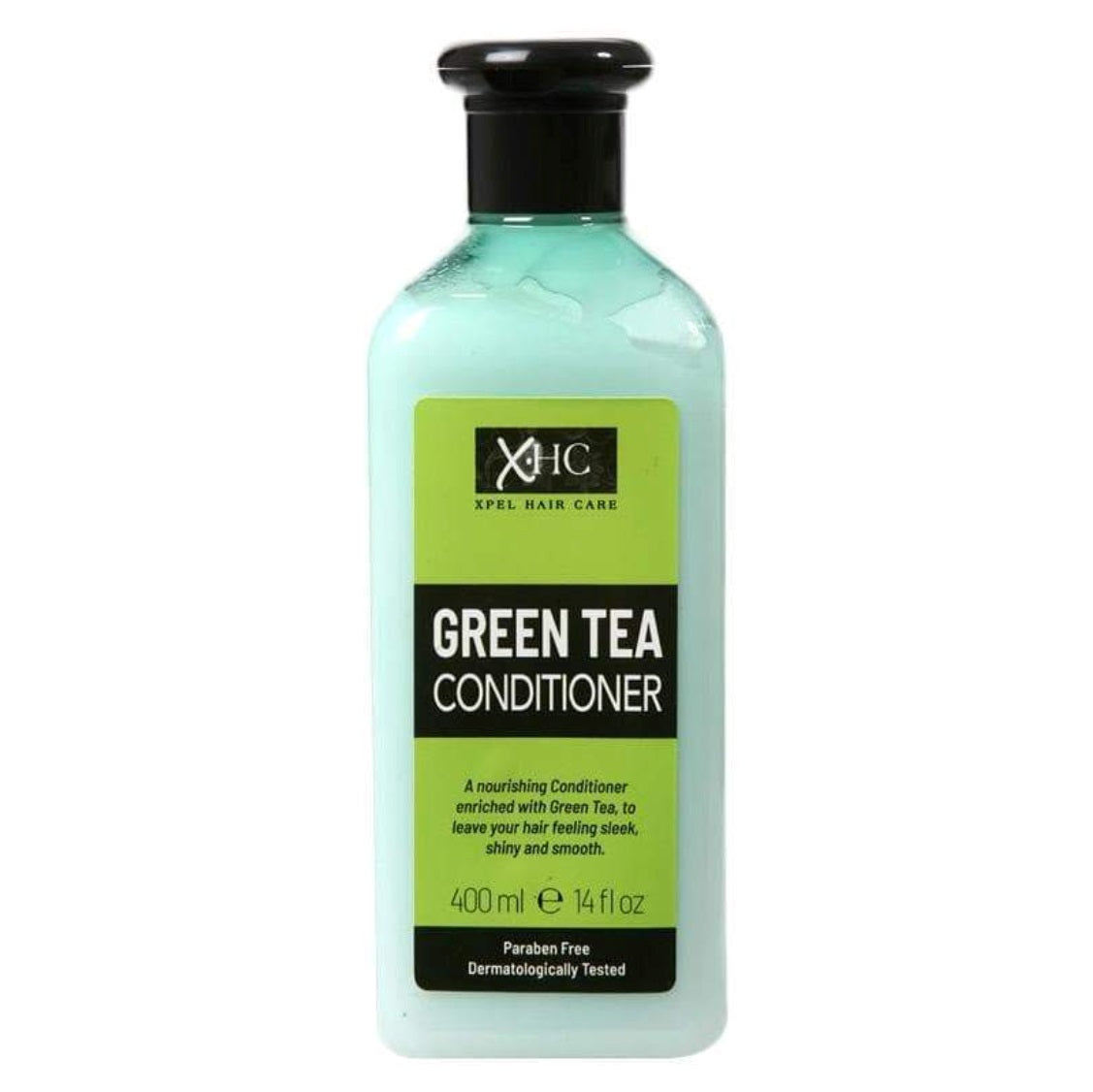 XHC Condicionador para el cabello con extracto de té verde contra la caída del cabello y la caspa, 400 ml 1 