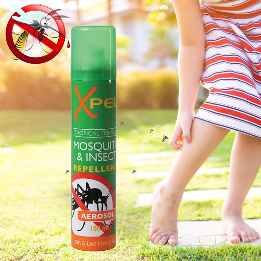 Aerosol Repelente de Mosquitos e Insectos de Ultra Larga Duración para Adultos - 100 ml