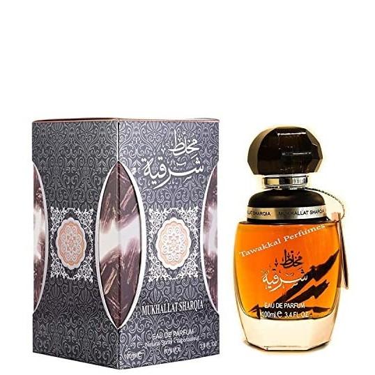 100 ml Eau de Perfume Mukhallat Sharqia Fragancia Oriental Oud Leñoso para Hombres