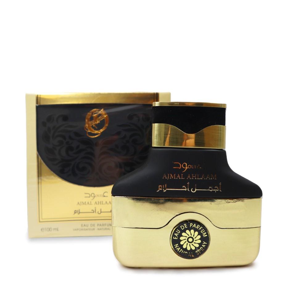 100 ml Eau de Perfume Ajmal Ahlaam Fragancia Cítrica Frutal-Floral para Hombres y Mujeres
