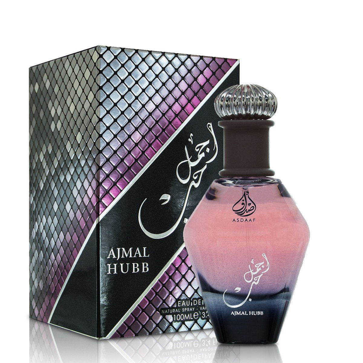 100 ml Eau de Perfume Asdaaf Ajmal Hubb Fragancia jazmín Leñoso para Mujeres