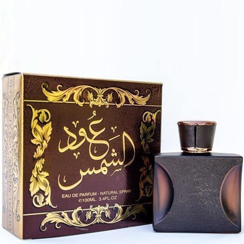 100 ml Eau de Parfum Al Shams Perfume Fragancia Oud Picante Oriental para Hombres 1 