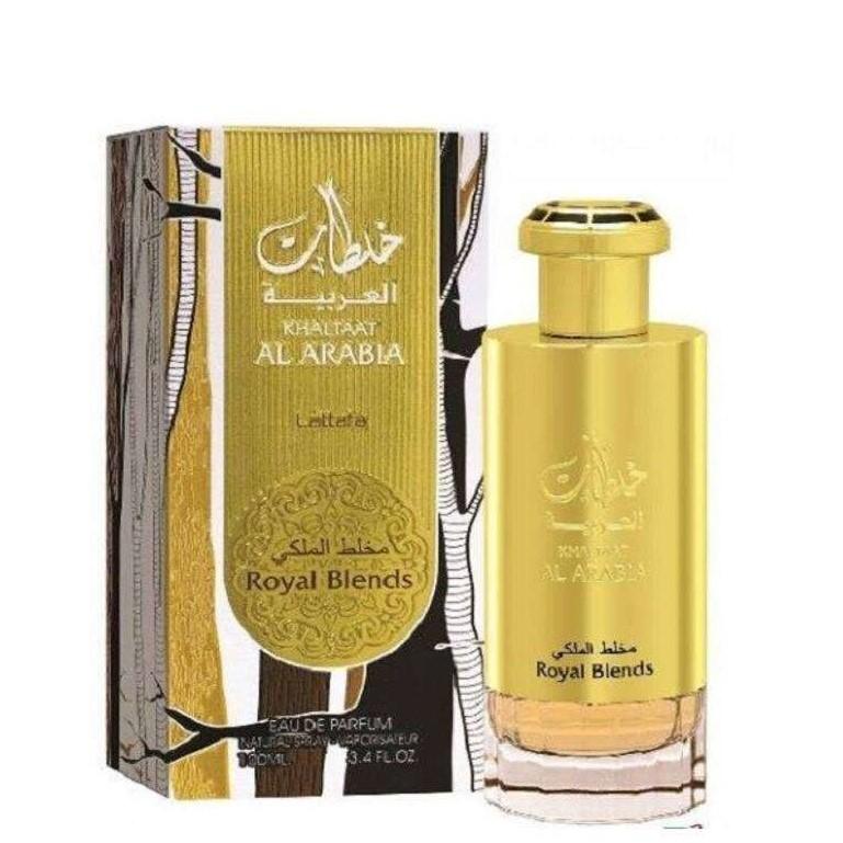 100 ml Eau de Perfume Khaltaat Al Arabia- Royal Blends Fragancia Oriental Fresh Cítrico para Hombres y Mujeres 1 