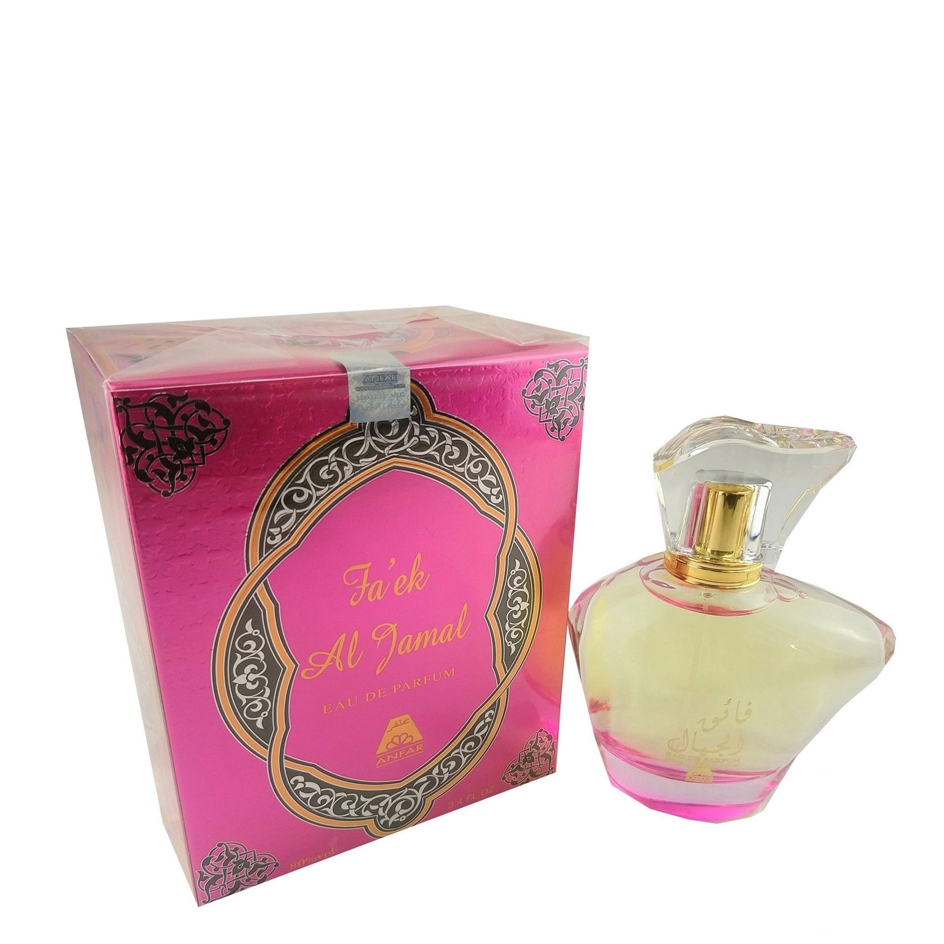 100 ml Eau de Perfume Fa'ek Al Jamal Fragancia Oriental Floral y Dulce para Mujeres 1 