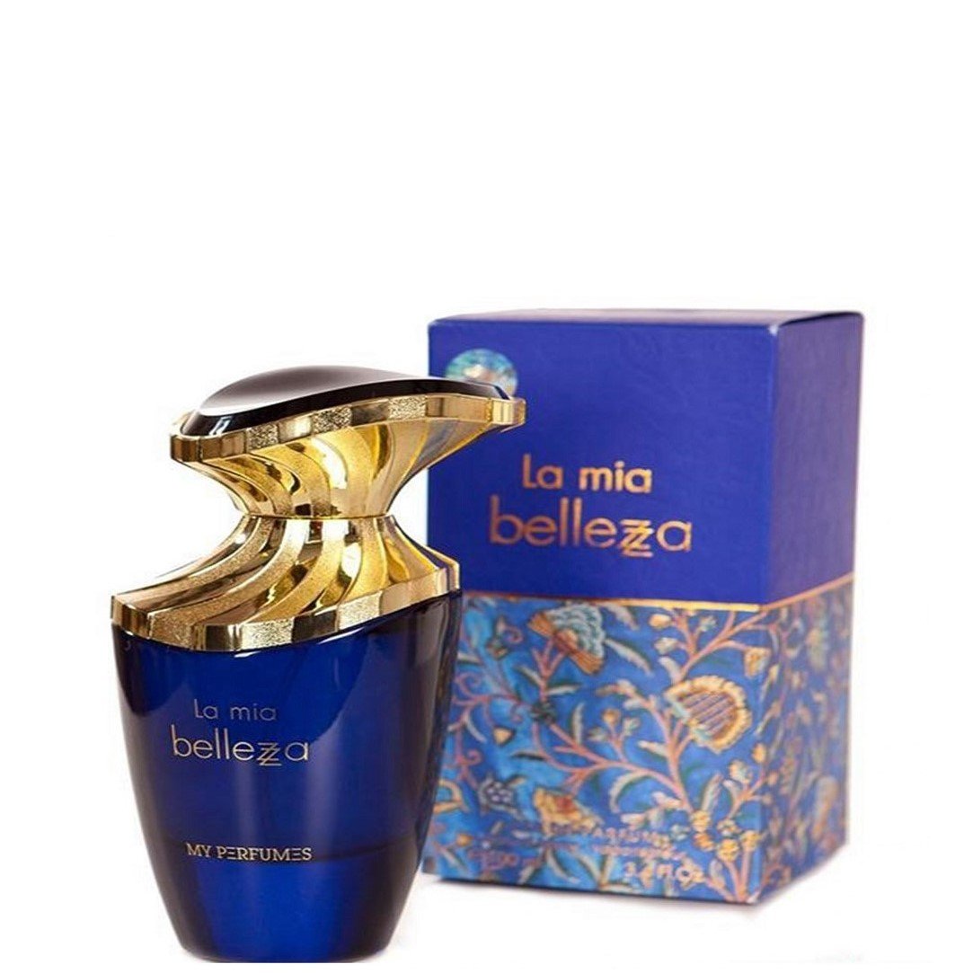 100 ml Eau de Perfume La Mia Bellezza Fragancia Oriental Dulce Afrutada para Mujeres 1 