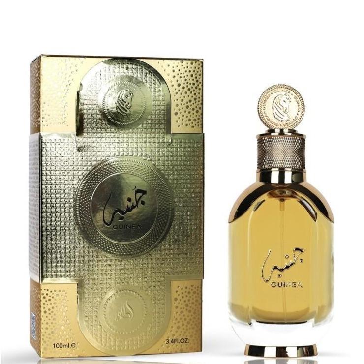 100 ml Eau de Perfume Guinea Fragancia Sándalo, Vainilla, y Almizcle para Hombres y Mujeres 1 