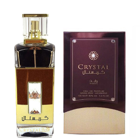 100 ml Eau de Parfum Crystal White Fragancia Amaderada para mujeres