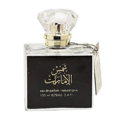 100 ml Eau de Parfum Shams Al Emarat Fragancia  almizcle afrutado, sándalo para mujer 2 