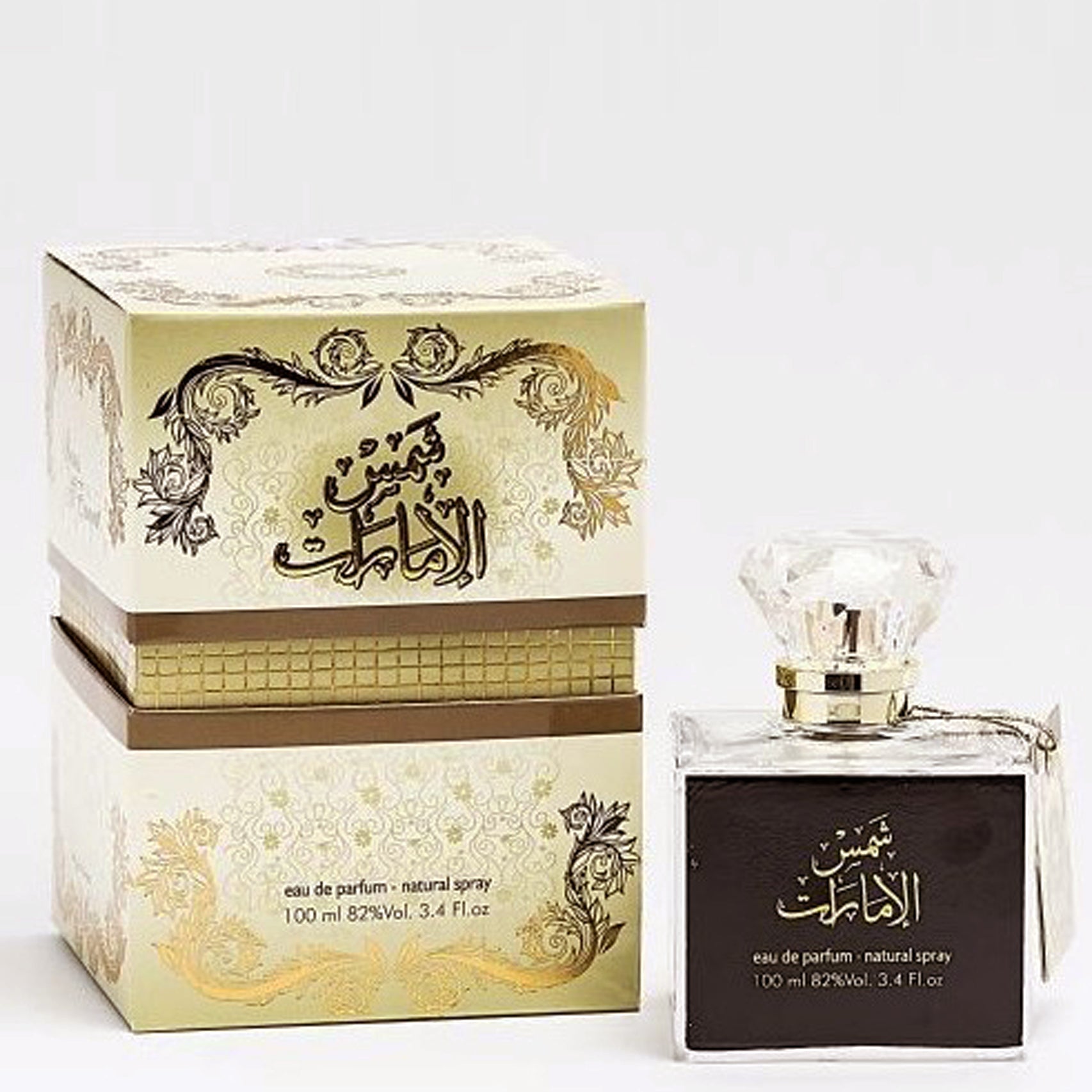 100 ml Eau de Parfum Shams Al Emarat Fragancia  almizcle afrutado, sándalo para mujer 1 