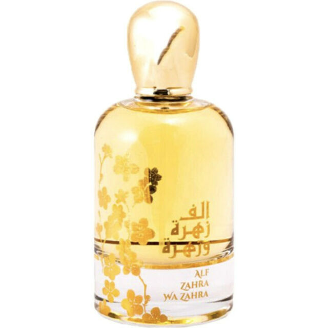 100 ml Eau de Parfum Alf Zahra Wa Zahra fragancia de almizcle, sándalo, picante para mujer 2 