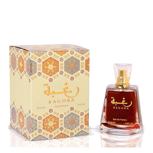 100 ml Eau de Pafurm Raghba fragancia ahumada de vainilla para mujeres