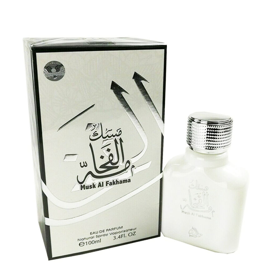 100 ml Eau de Parfum Musk Al Fahma Fragancia cítrica especiada amaderada para hombres y mujeres