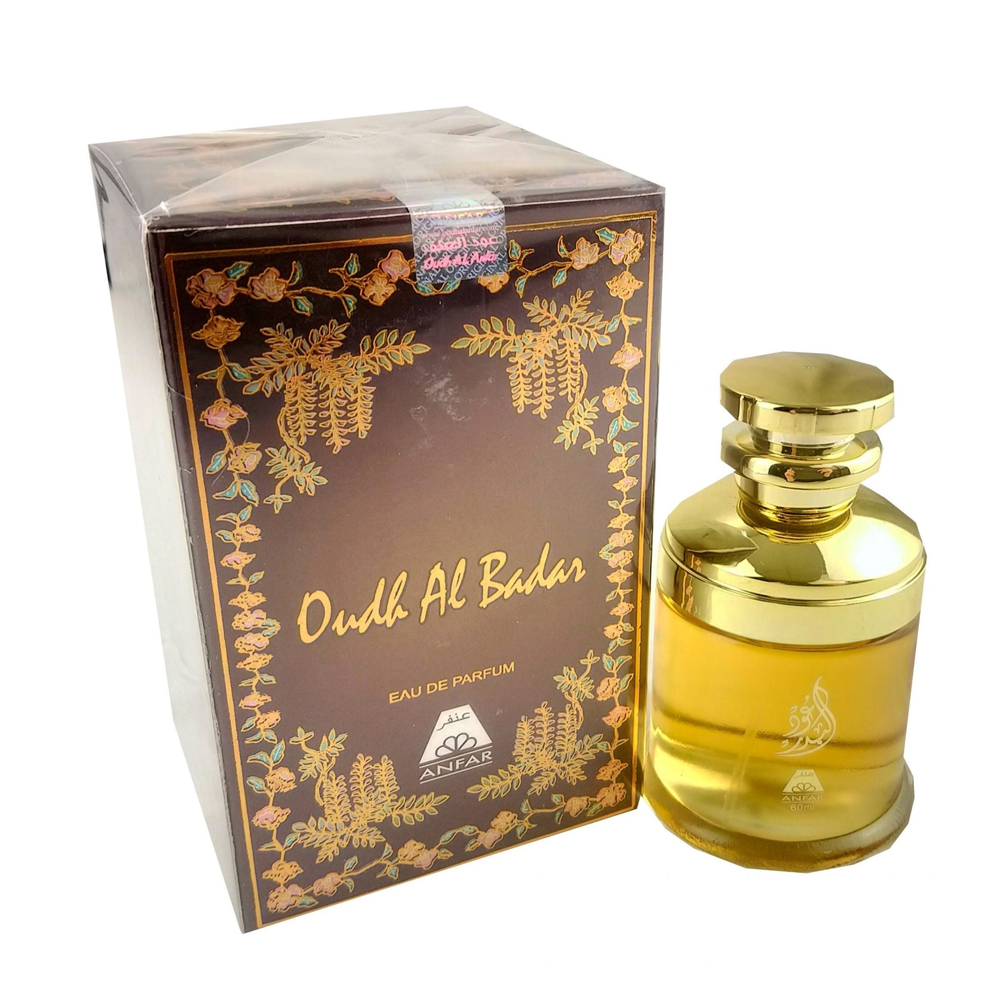 60 ml Eau de Parfum Oud Al Badar Fragancia floral de sándalo amaderada para hombres y mujeres 3 