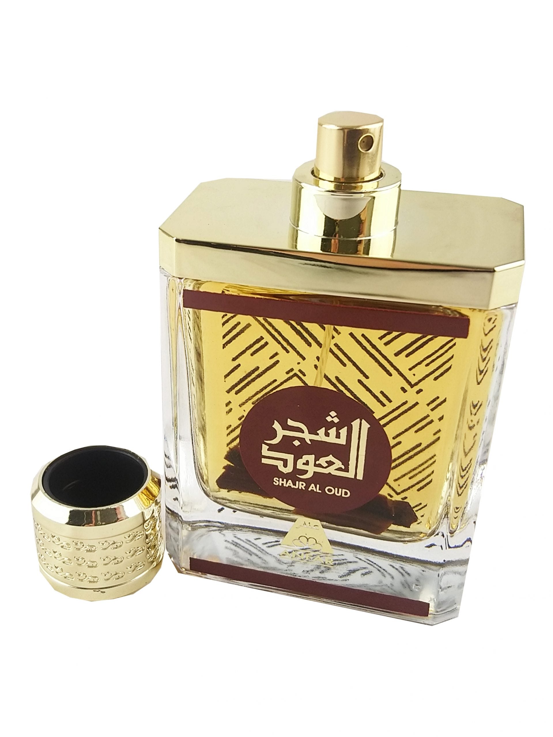 100 ml Eau de Parfum Shajr Al Oud Almizcle amaderado fragancia cítrica ligera para hombres 3 