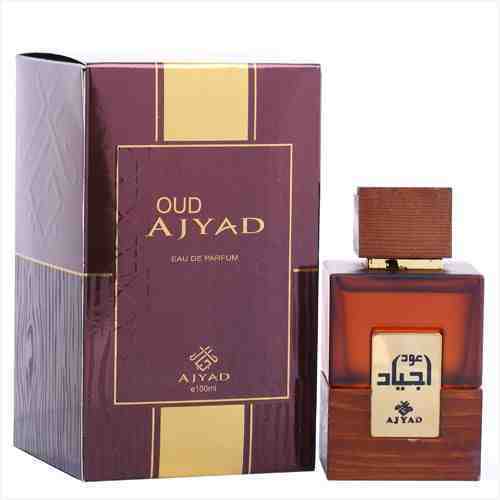 100 ml Eau de Parfum Oud Ajyad Fragancia de cuero almizclado amaderado para hombres