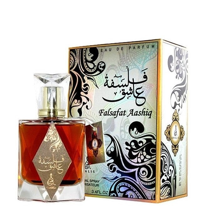 100 ml Eau de Perfume Falsafat Aashiq Fragancia Dulce Almizclada para hombres y mujeres