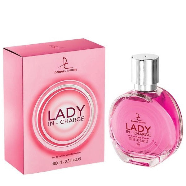 100ml Agua de perfume LADY IN CHARGE Fragancia floral para mujeres