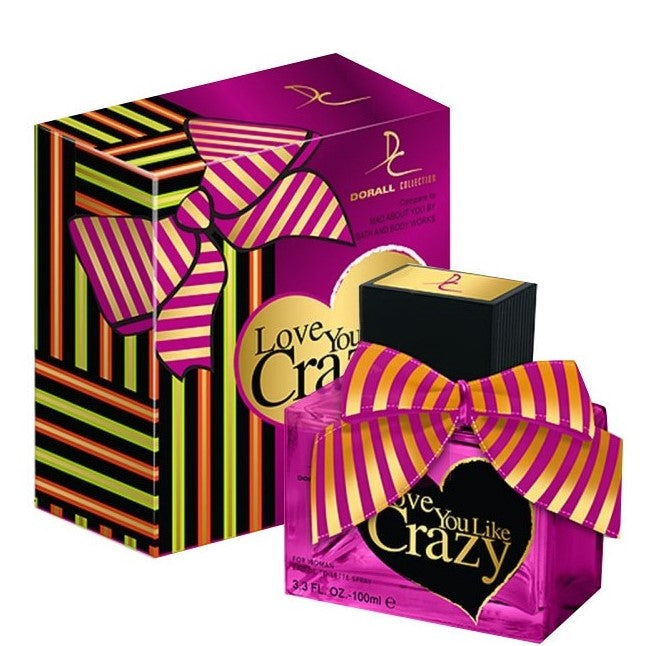 LOVE YOU LIKE CRAZY EDT 100ml Fragancia floral afrutada para mujeres