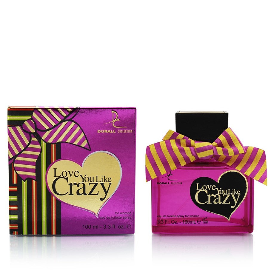 LOVE YOU LIKE CRAZY EDT 100ml Fragancia floral afrutada para mujeres