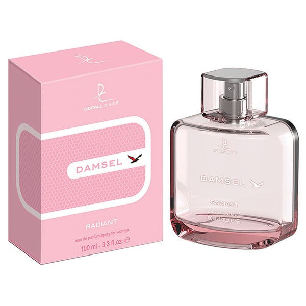 100ml Agua de perfume DAMSEL RADIANT Fragancia floral frutal para mujeres 1 