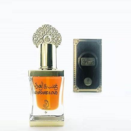 12 ml de aceite de perfume Khashab & Oud Brown Spicy Sweet Fragancia para hombres 1 