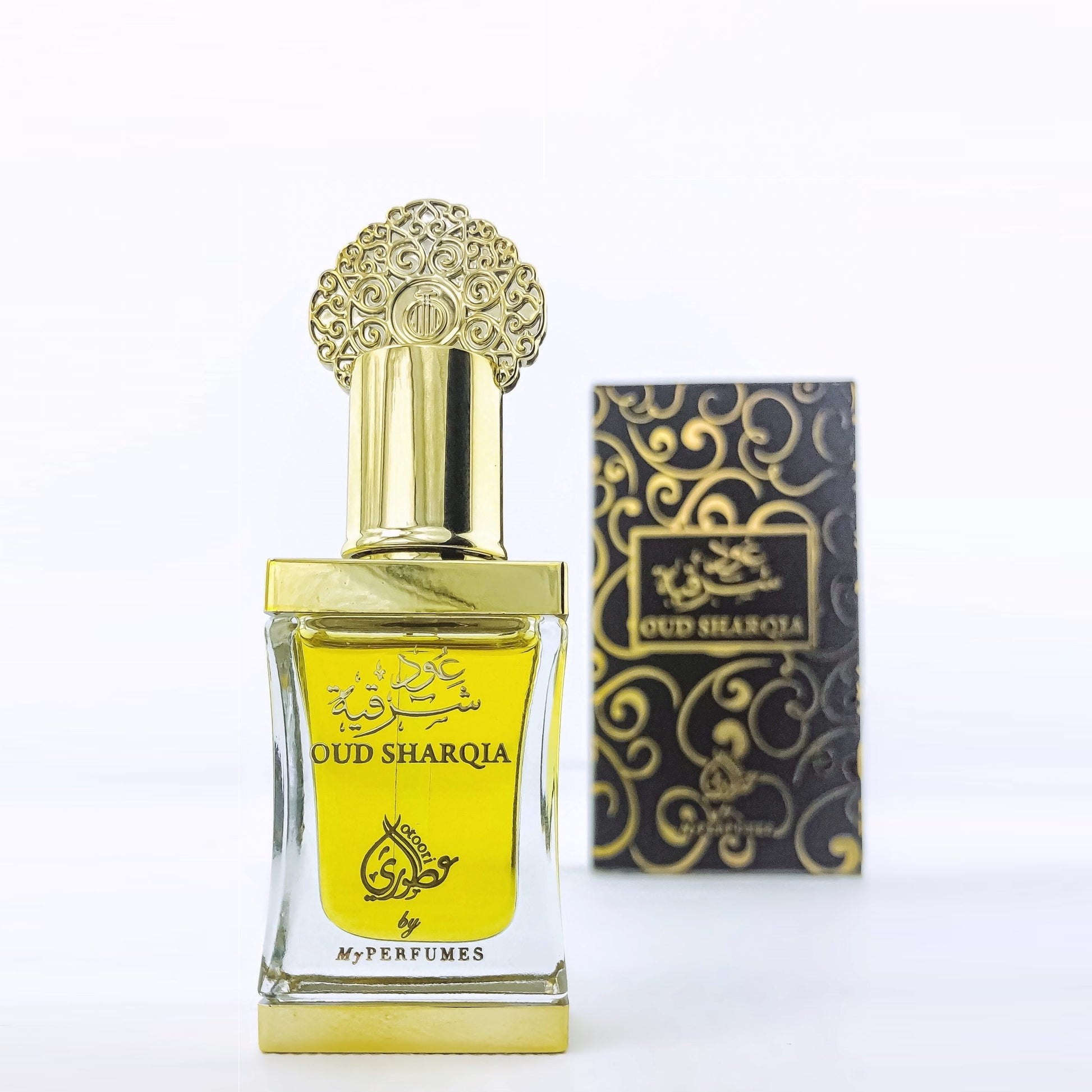 12 ml de aceite de perfume Oud Al Sharqia Fragancia floral amaderada para hombre 1 