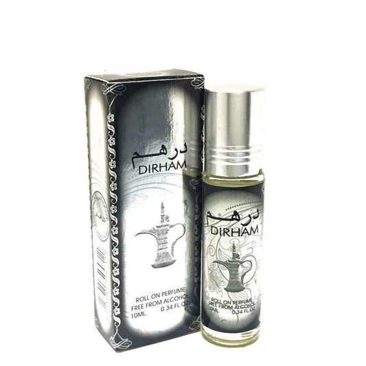 10 ml de aceite de perfume Dirham Sandal Citrus Flowerly Fragancia para hombre