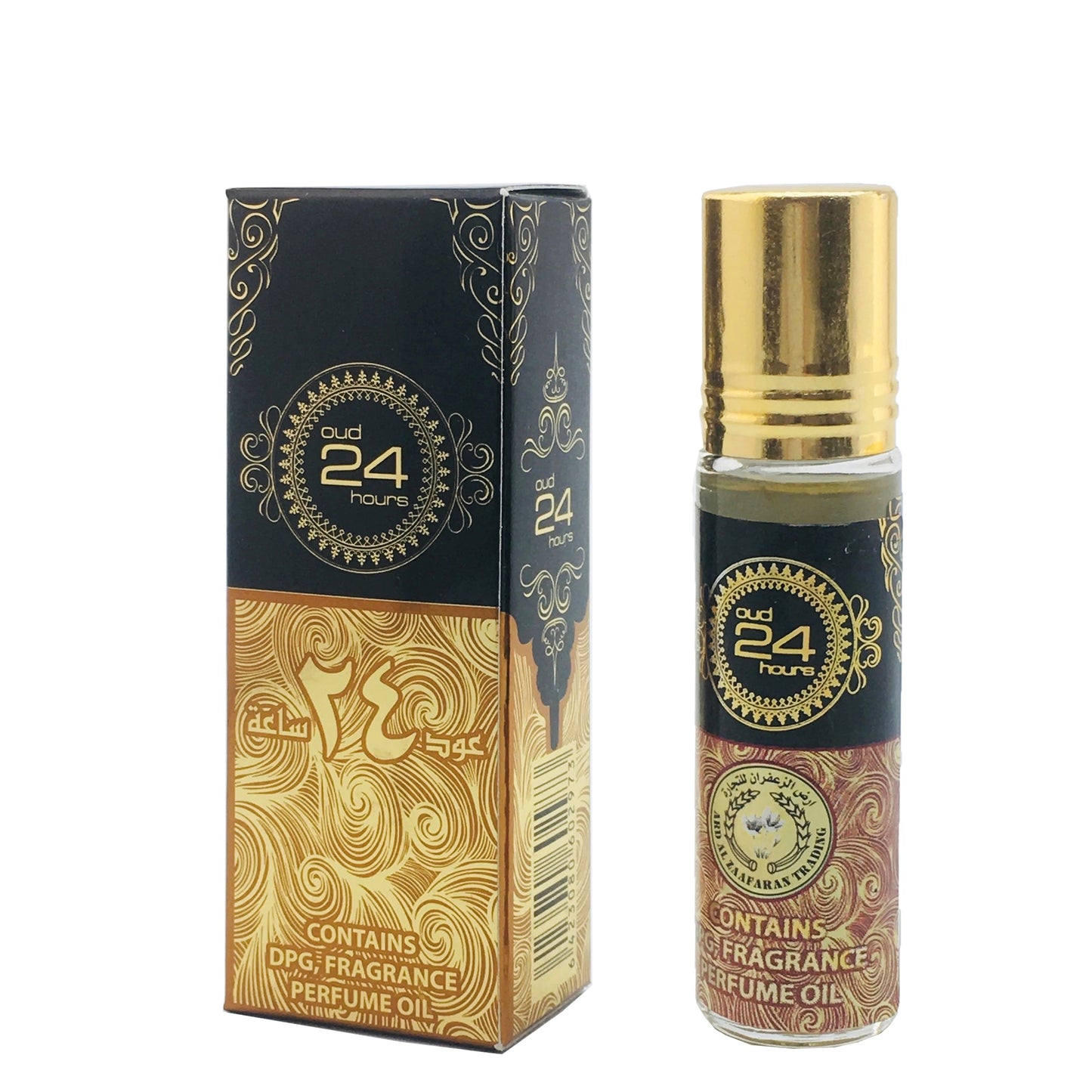 10 ml Perfume Oil Oud 24 Intense Oud Fragancia amaderada para hombres y mujeres