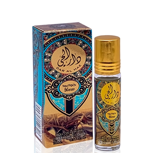 10 ml de aceite perfumado Dar Al Hae Musky Ambery Fragancia para mujeres y hombres