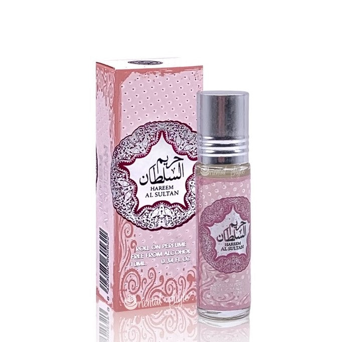 10 ml de aceite de perfume Hareem Al Sultan Fragancia floral almizclada para mujer