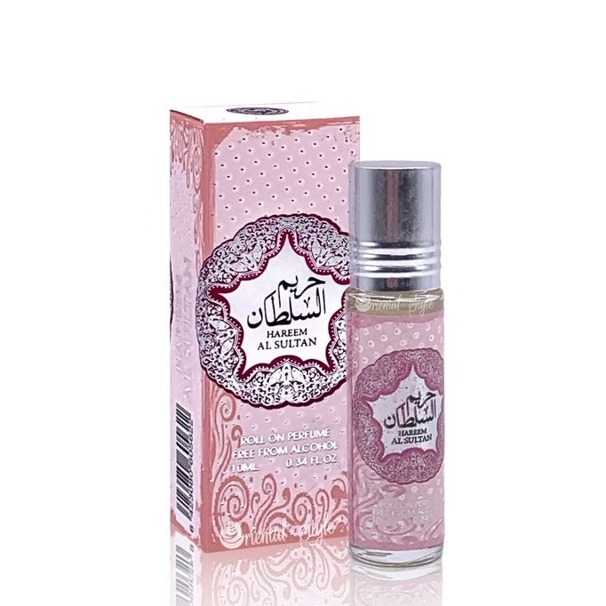 10 ml de aceite de perfume Hareem Al Sultan Fragancia floral almizclada para mujer 1 