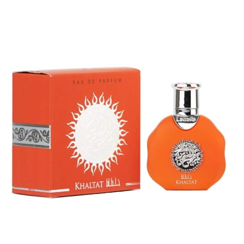 35 ml Eau de Perfume Khaltat Fragancia cítrica y amaderada para hombre y mujer