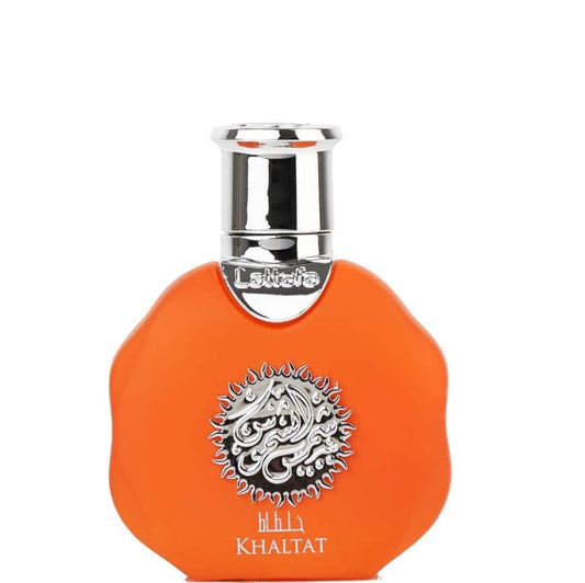 35 ml Eau de Perfume Khaltat Fragancia cítrica y amaderada para hombre y mujer