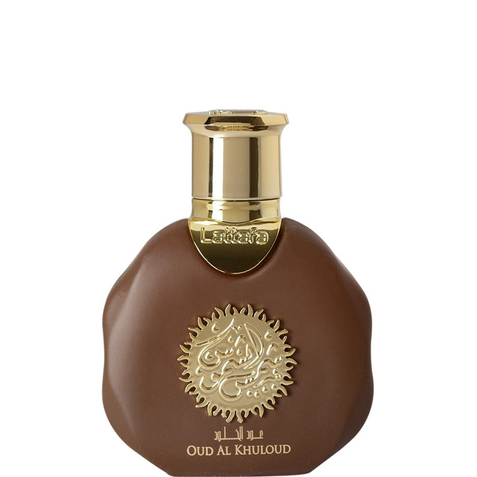 35 ml Eau de Perfume Oud Al Khuloud Sandal Fragancia cítrica y de cuero para hombre